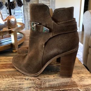 Steve Madden ankle boots.